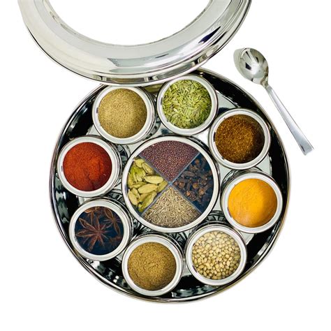 indian spice containers for kitchen